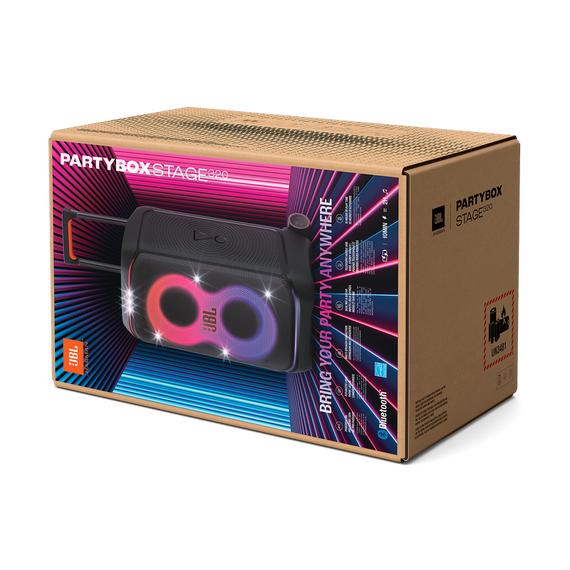 Sistem audio JBL PartyBox STAGE 320, Negru, 8 image