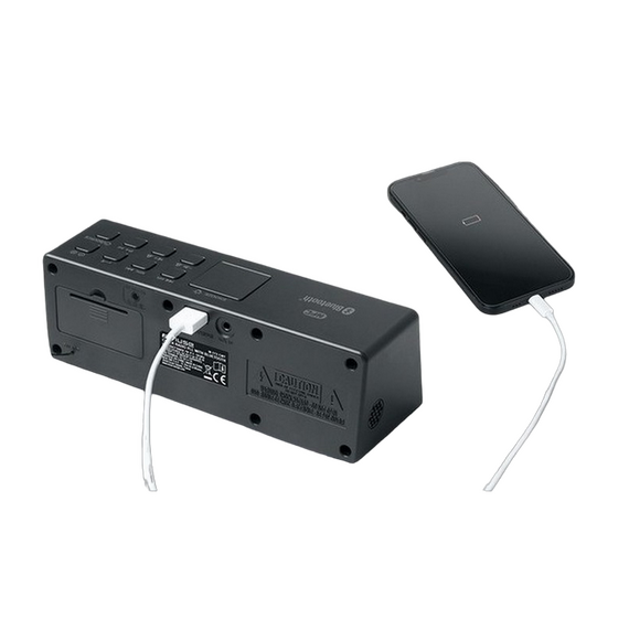 Radio portabil MUSE M-173 CMT, Grey, 6 image