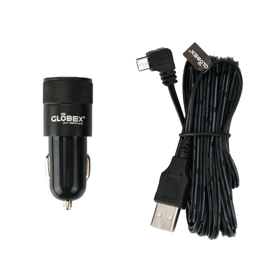 Cameră auto DVR Globex GE-114w, Negru, 9 image