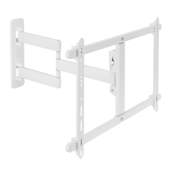 Suport de perete înclinat și pivotant Reflecta Plexo Premium 80-6040T, Alb