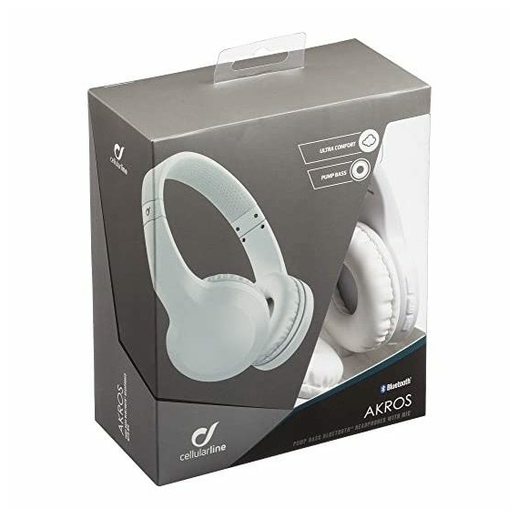 Căști Cellularline Akros Light, Alb, 5 image