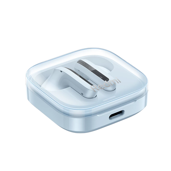 Căști Xiaomi Redmi Buds 6, Albastru Transparent, 6 image