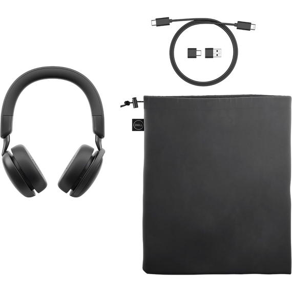 Căști DELL WL5024, Negru, 3 image