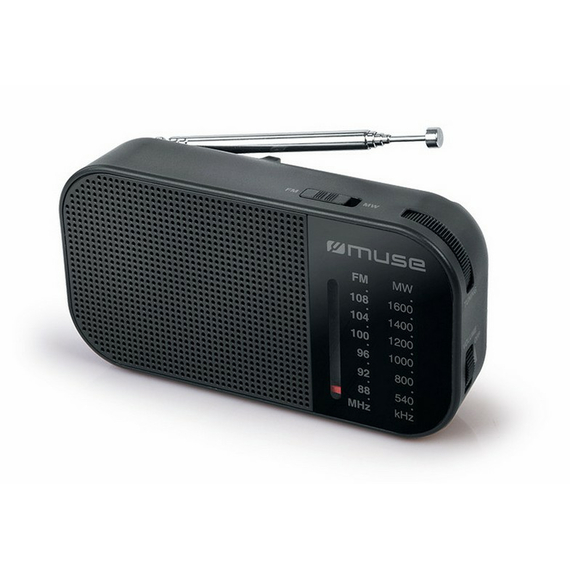 Radio portabil MUSE M-025 R, Negru, 2 image