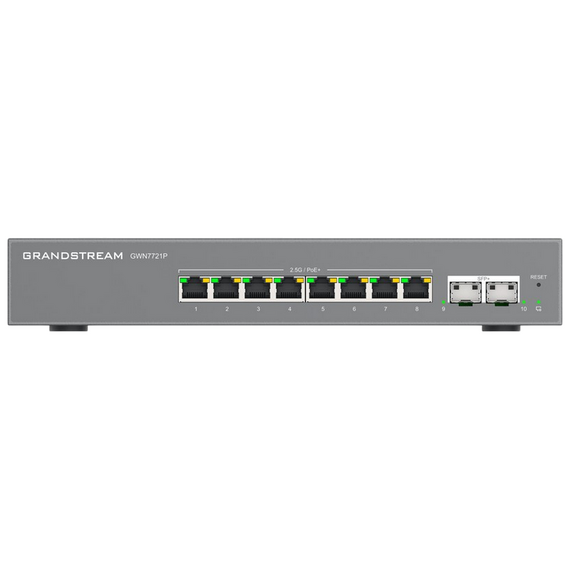 Comutator PoE Grandstream GWN7721P, 8x IEEE 802.3af/at, 2 image