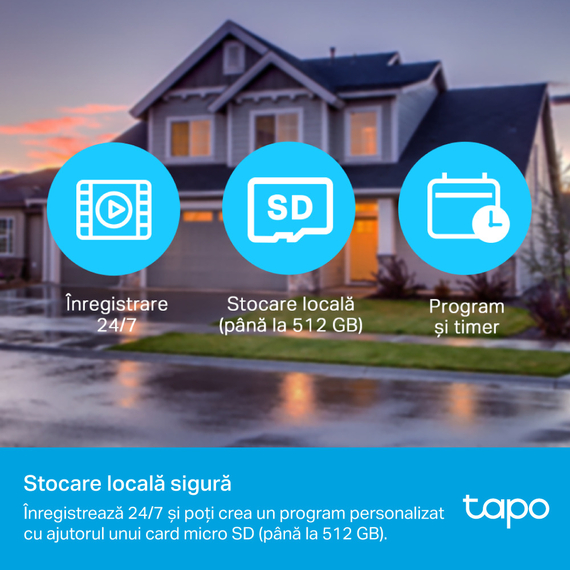 Camera de supraveghere Smart TP-LINK TAPO C500, Alb, 8 image