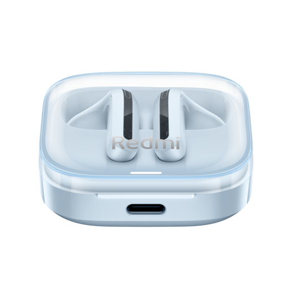 Căști Xiaomi Redmi Buds 6, Albastru Transparent, 2 image
