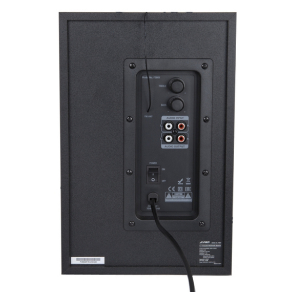 Boxe pentru calculator 2.1 F&D F380X, Negru, 5 image
