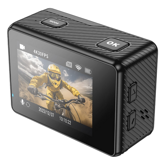 Cameră Video Sport Hoco DV101, Negru, 3 image