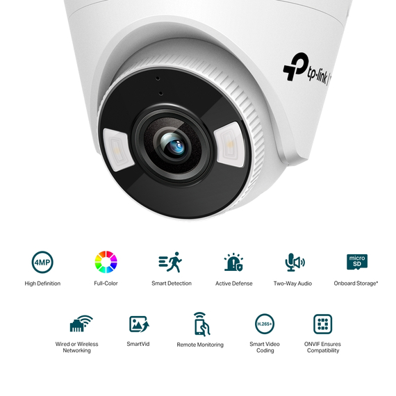 Camera de supraveghere IP TP-LINK VIGI C440-W (4mm), Alb, 9 image