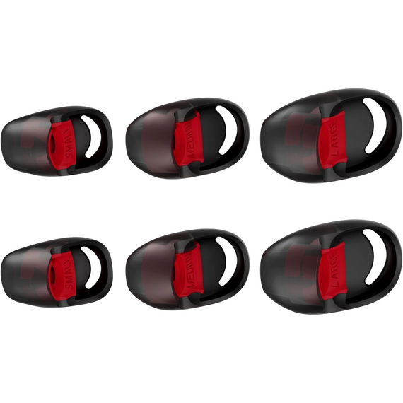 Căști gaming HyperX Cloud Buds, Fără fir, Negru/Rosu, 3 image