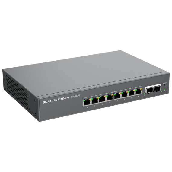 Comutator PoE Grandstream GWN7721P, 8x IEEE 802.3af/at, 3 image