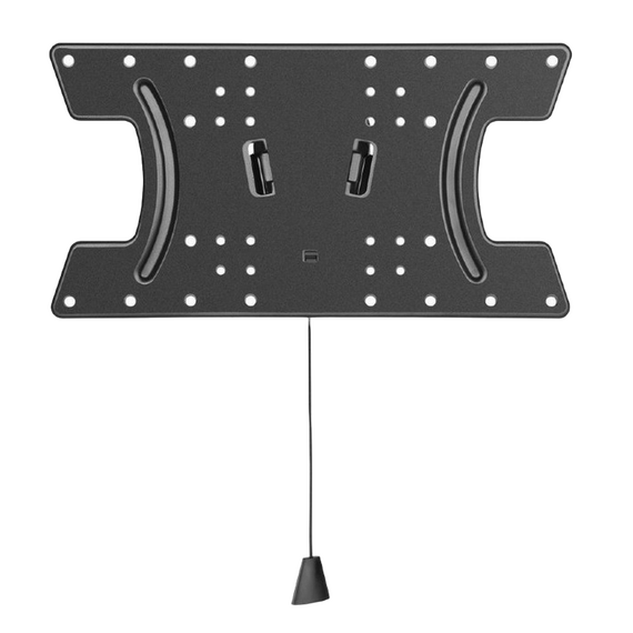 Suport fixat pe perete Gembird WM-65F-03, Negru, 2 image