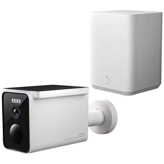 Camera de supraveghere IP Xiaomi Solar Outdoor Camera BW400 Pro Set, Alb, 3 image