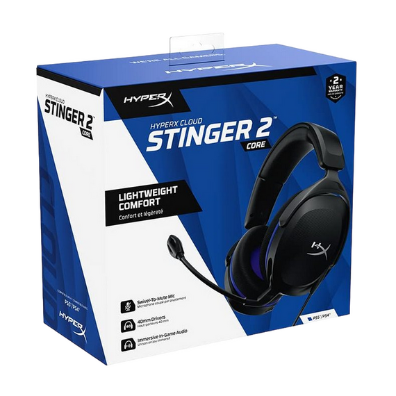 Căști gaming HyperX Cloud Stinger 2 Core, Cu fir, Negru, 8 image