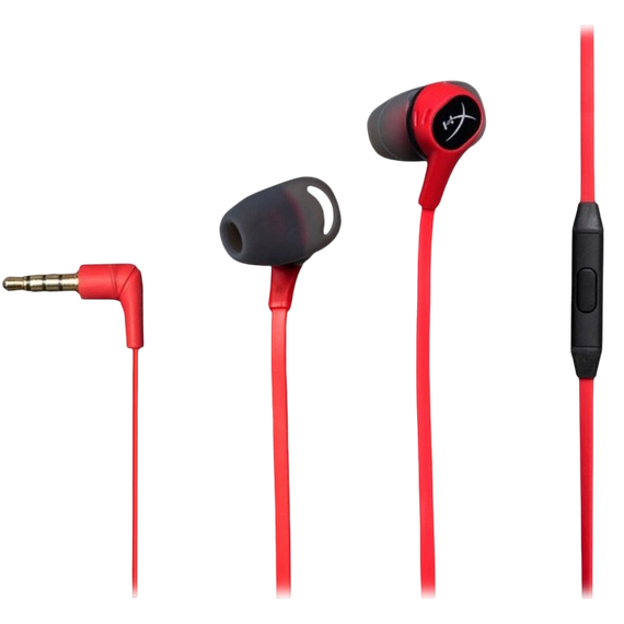 Căști gaming HyperX Cloud Earbuds II, Cu fir, Roșu, 3 image