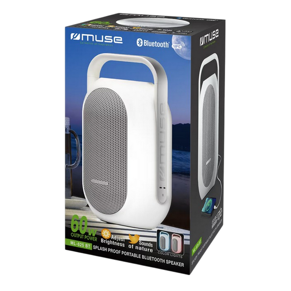 Boxă portabilă MUSE ML-625 BT, Alb, 2 image