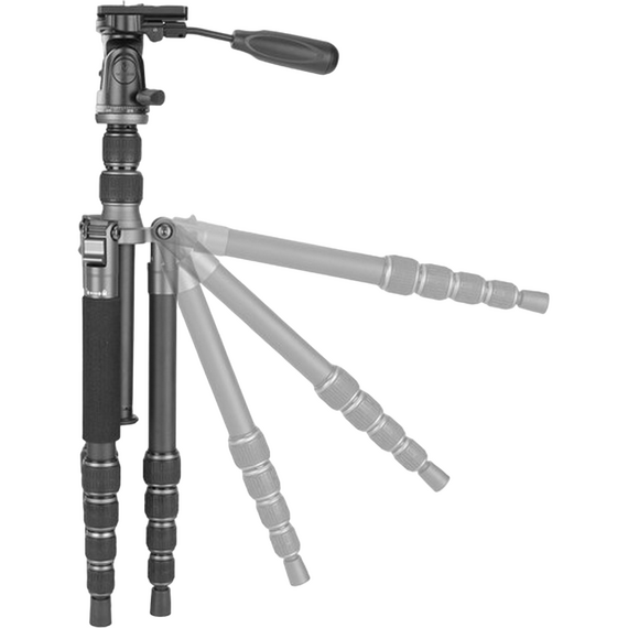 Trepied/Monopod Vanguard VEO3 GO 235CP, Cap Video, Gri, 9 image