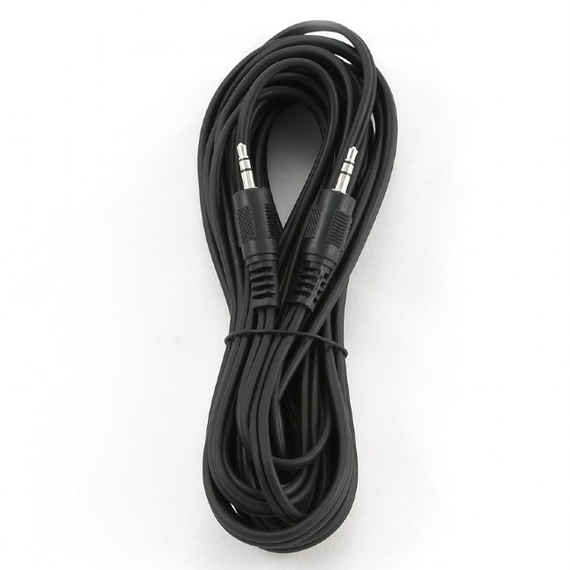Audio Cable Cablexpert CCA-404-2M, 3.5mm 3-pin (M) - 3.5mm 3-pin (M), 2m, Negru, 5 image
