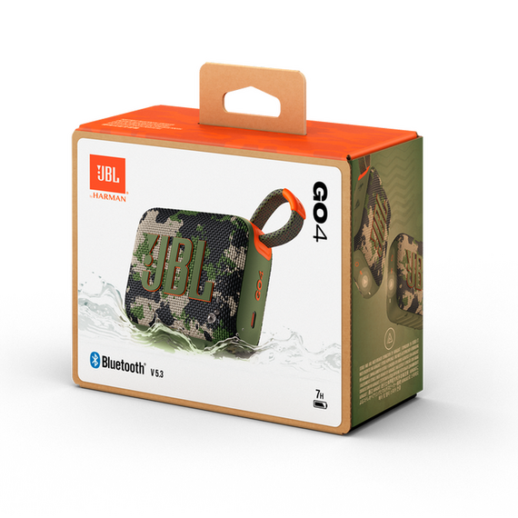 Boxă portabilă JBL GO 4, Camuflaj, 8 image