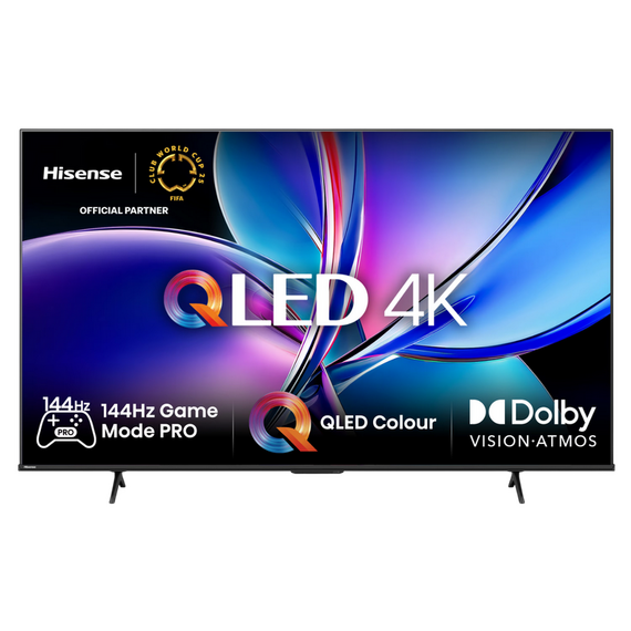 43" QLED SMART TV Hisense 43E7Q Pro, 3840x2160 4K UHD, VIDAA U9, Negru