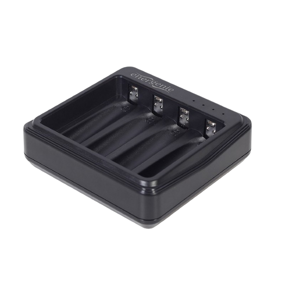 Energenie Încărcător Acumulatori Gembird BC-USB-03, Negru, 3 image