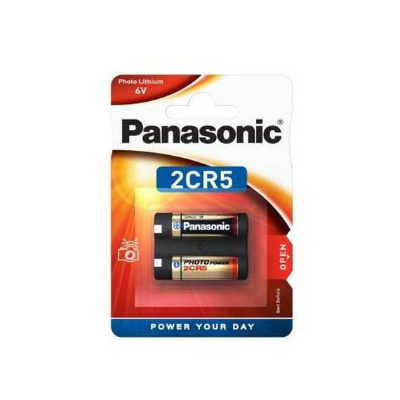 Baterii Panasonic 2CR-5L, 2CR5, 1400 mAh, 2 buc., 3 image