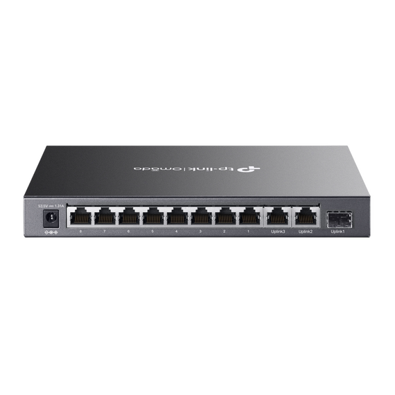 Comutator PoE TP-LINK DS111P, 8x IEEE 802.3af/at PoE+ Ports, 4 image