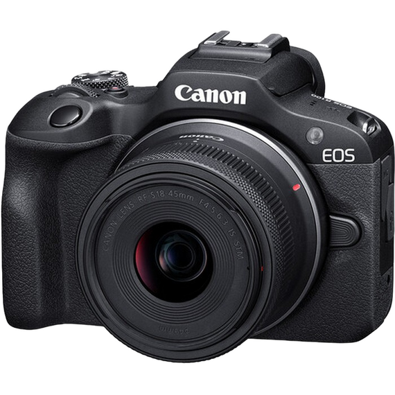 Aparat Foto Mirrorless Canon EOS R100 & RF-S 18-45mm f/4.5-6.3 IS STM & RF-S 55-210mm f/5-7.1 IS STM KIT, 5 image