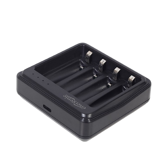 Energenie Încărcător Acumulatori Gembird BC-USB-03, Negru, 2 image