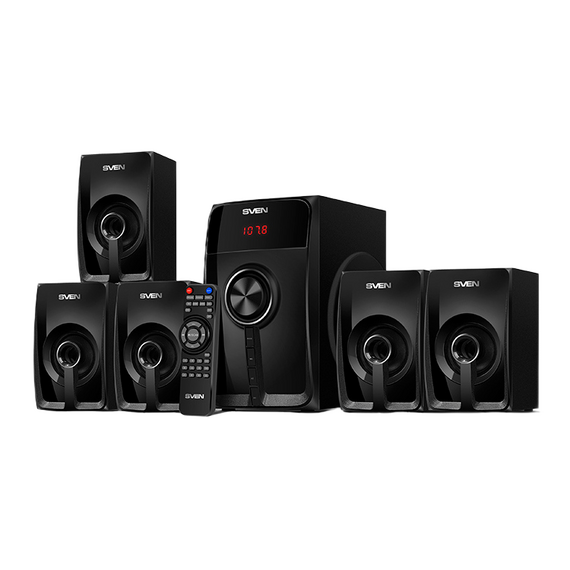Boxe pentru calculator 5.1 SVEN HT-202, Negru