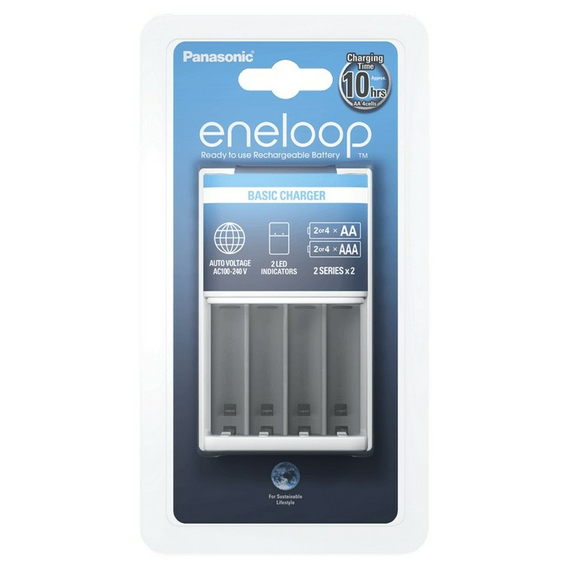 Încărcător Acumulatori Panasonic BQ-CC51E, Alb, 8 image