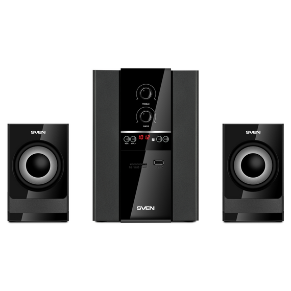 Sistem audio 2.1 CH SVEN MS-1821, Negru, 4 image