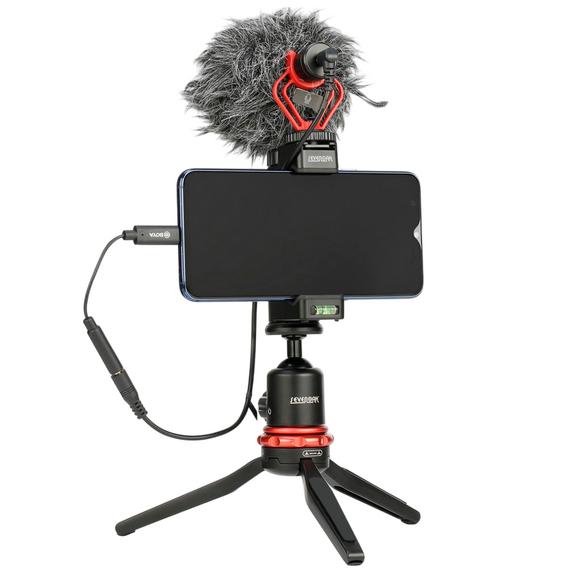 Audio Adaptor Boya BY-K4, USB Type-C - 3.5 mm, 0,06m, Negru, 2 image