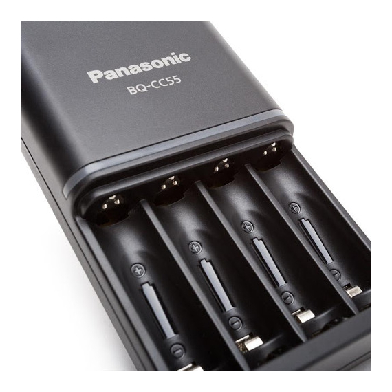 Încărcător Acumulatori Panasonic K-KJ55HCD40E, Negru, 2 image