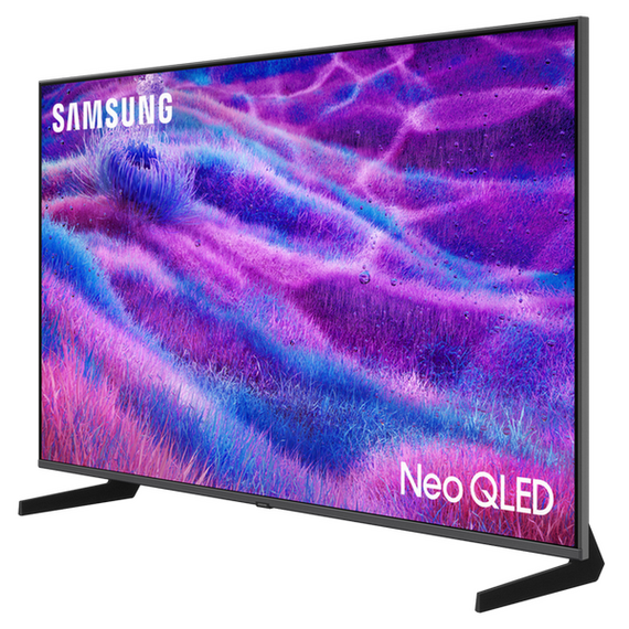 85" MiniLED SMART TV Samsung QE85QN80FAUXUA, 3840x2160 4K UHD, Tizen, Negru, 3 image