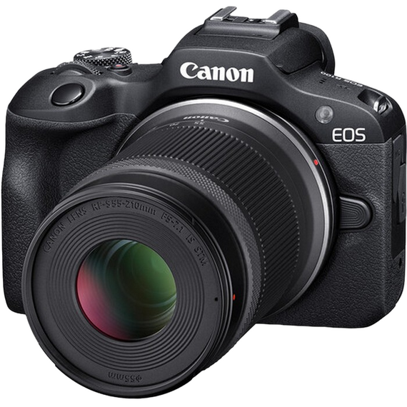 Aparat Foto Mirrorless Canon EOS R100 & RF-S 18-45mm f/4.5-6.3 IS STM & RF-S 55-210mm f/5-7.1 IS STM KIT, 7 image