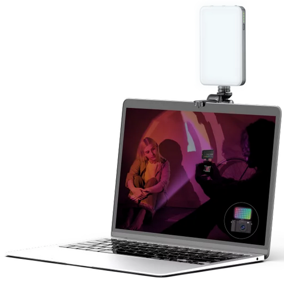 Lampă Selfie Proove Glowbox, Negru, 2 image