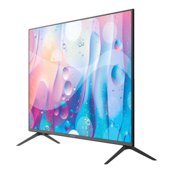 32" QLED SMART TV KIVI 32F770QB, 1920x1080 FHD, Android TV, Negru, 3 image