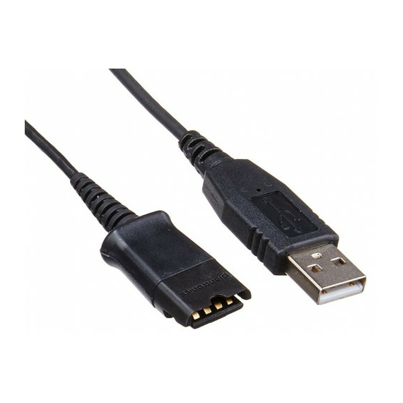 Adaptor USB Plantronics DA40, Negru, 2 image
