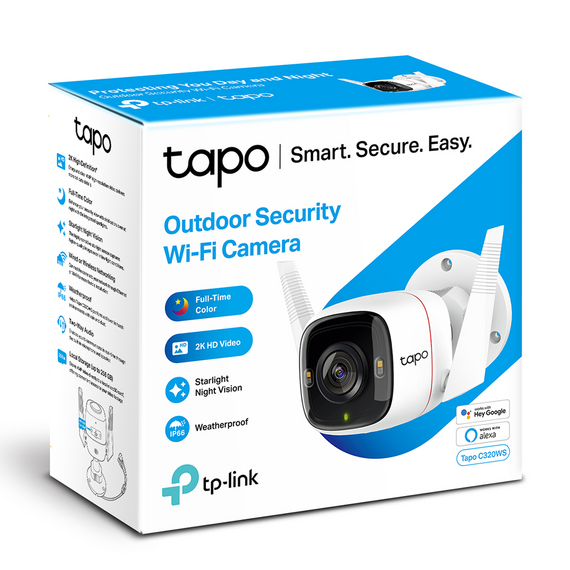 Camera de supraveghere Smart TP-LINK Tapo C320WS, Alb, 3 image