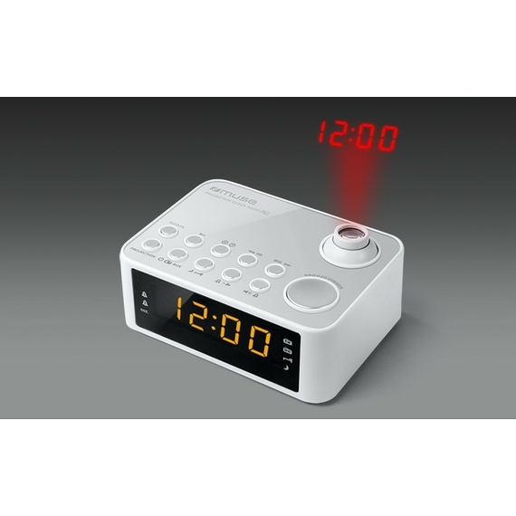 Radio portabil MUSE M-178 PW, Alb, 3 image