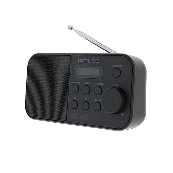 Radio portabil MUSE M-109 DB, Negru, 3 image