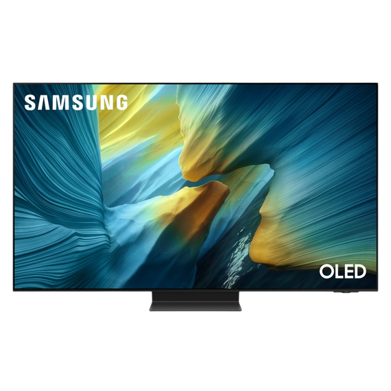 77" OLED SMART TV Samsung QE77S95FAUXUA, 3840x2160 4K UHD, Tizen, Negru