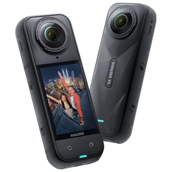 Cameră Video Sport Insta360 X5 Starter Bundle, Negru, 3 image