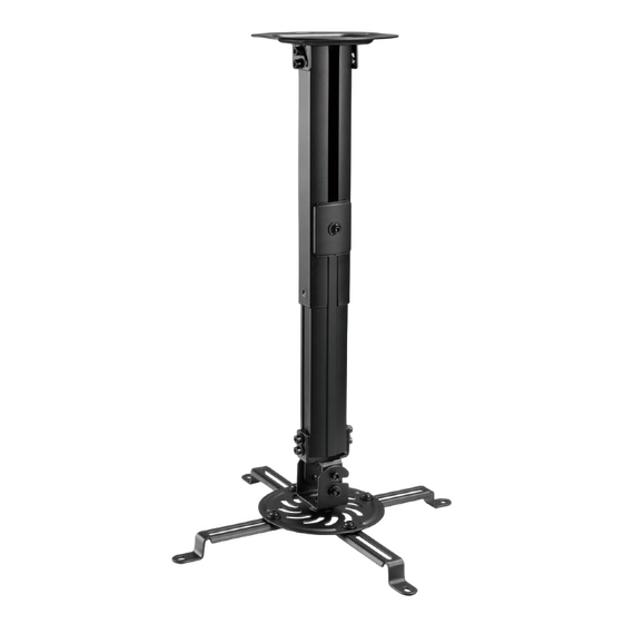 Suport pentru tavan Gembird CM-B-01, Negru, 3 image