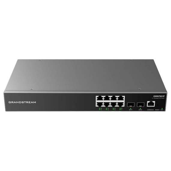 Comutator PoE Grandstream GWN7801P, IEEE 802.3af/at