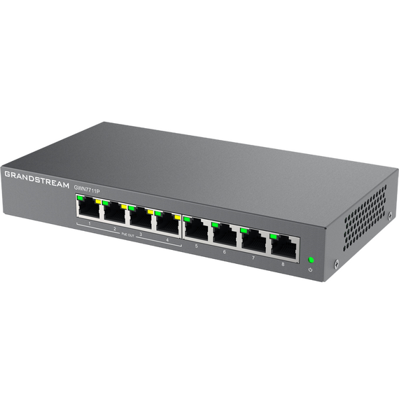 Comutator PoE Grandstream GWN7711P, 4x IEEE 802.3af/at, 2 image