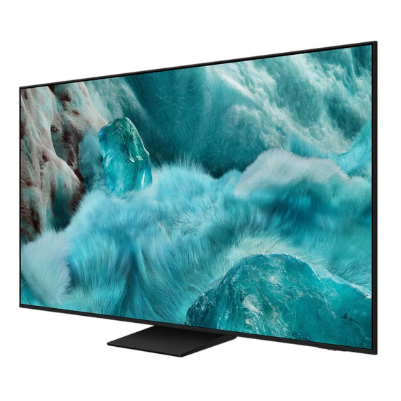 55" QLED SMART TV Samsung QE55Q7F5AUXUA, 3840x2160 4K UHD, Tizen, Negru, 2 image