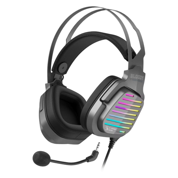 Căști gaming Bloody G560, Cu fir, Gun Grey
